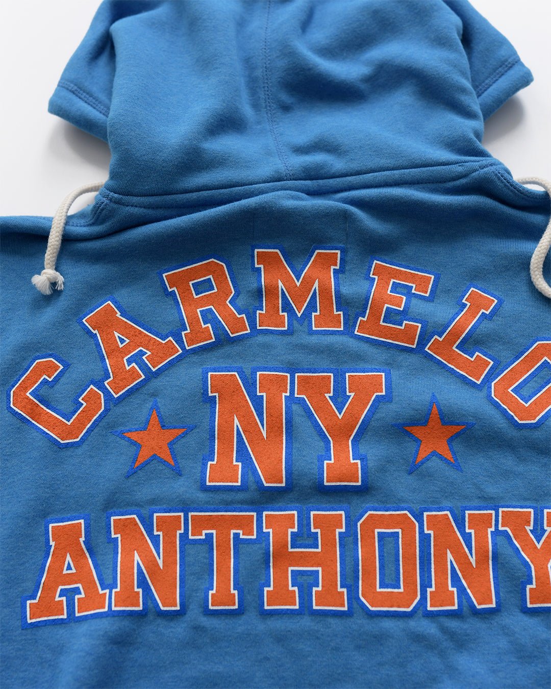 Carmelo Anthony NYC Til the End Blue PO Hoody - Roots of Fight Canada