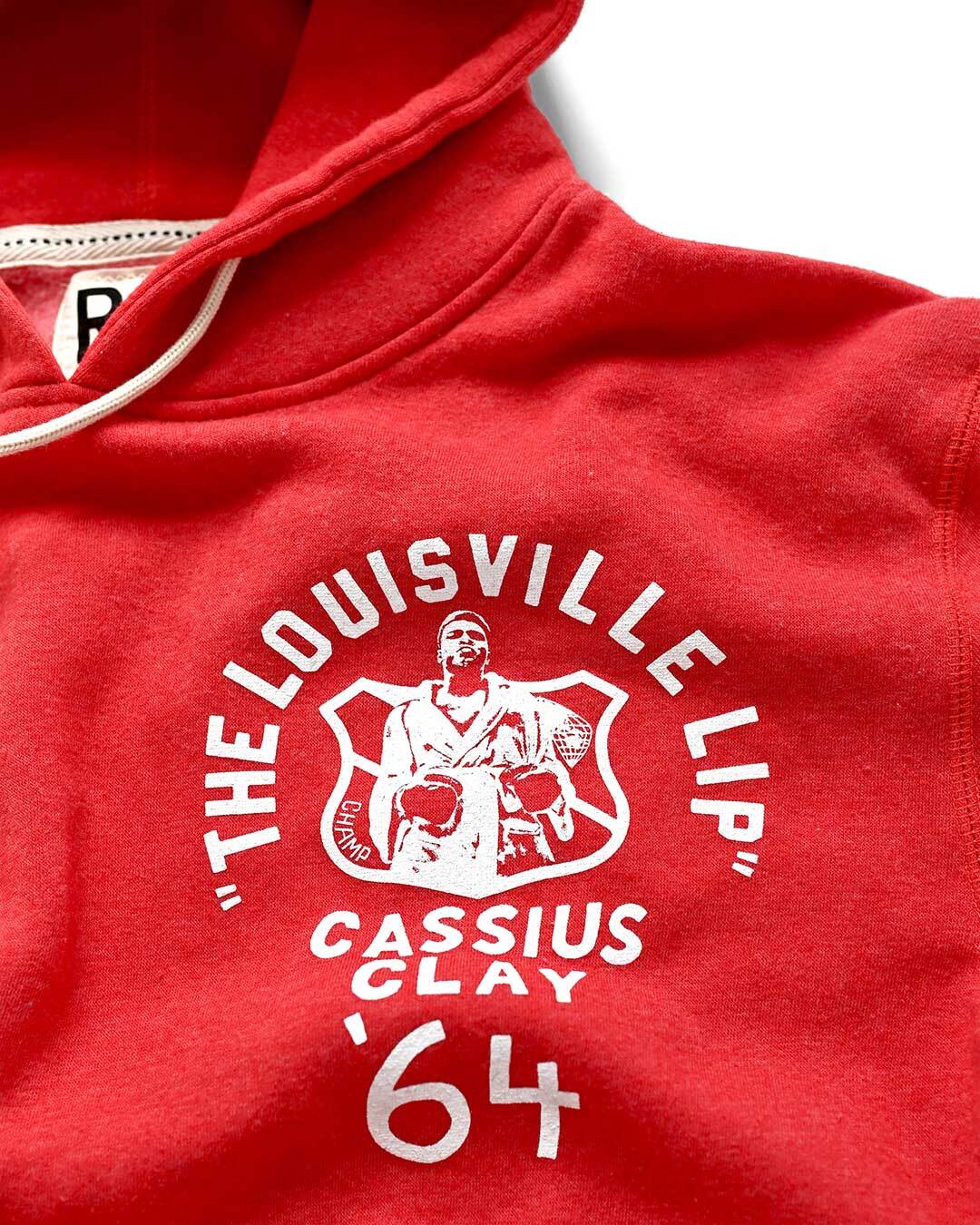 Cassius Clay Louisville LIP Red PO Hoody - Roots of Fight Canada