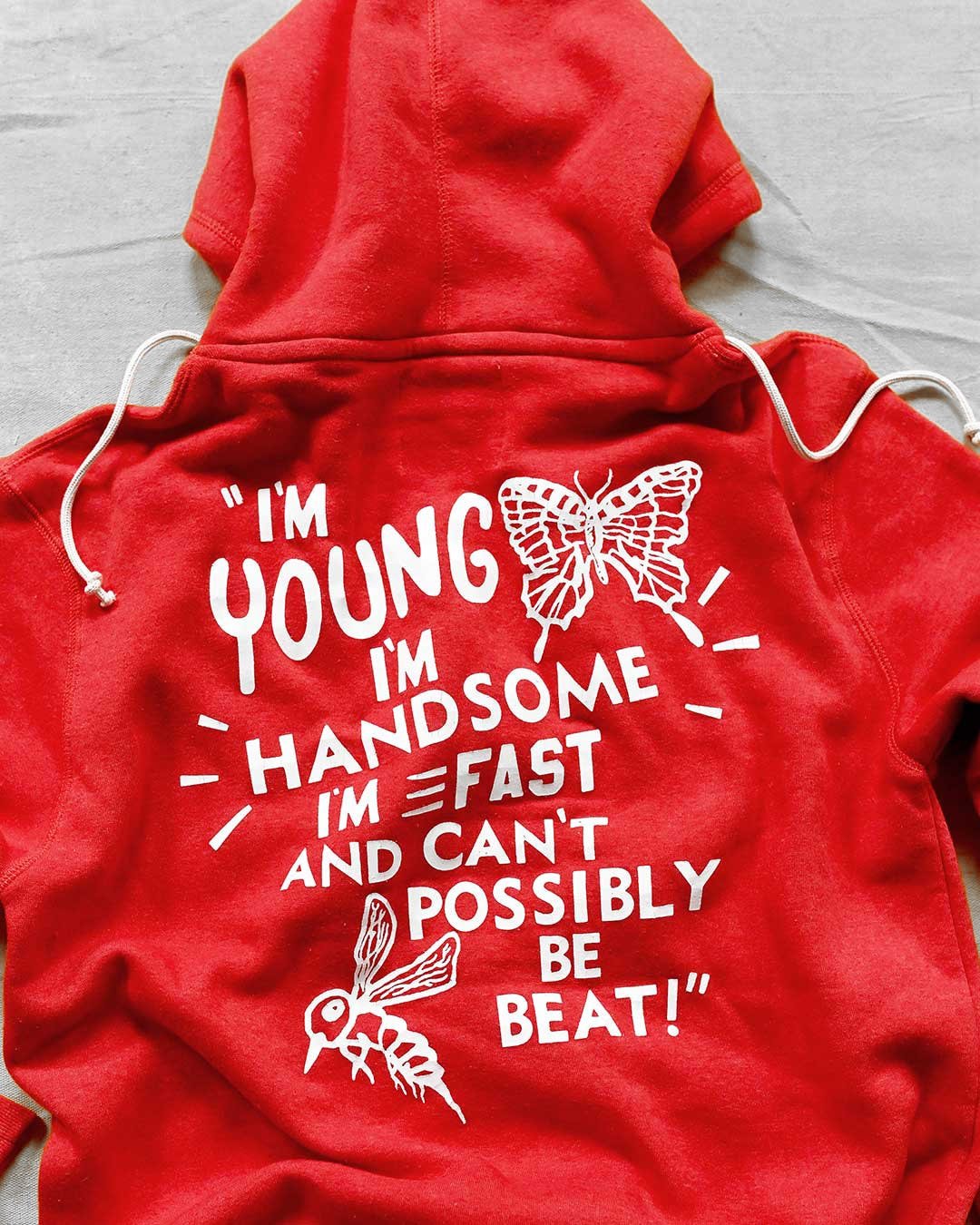 Cassius Clay Louisville LIP Red PO Hoody - Roots of Fight Canada