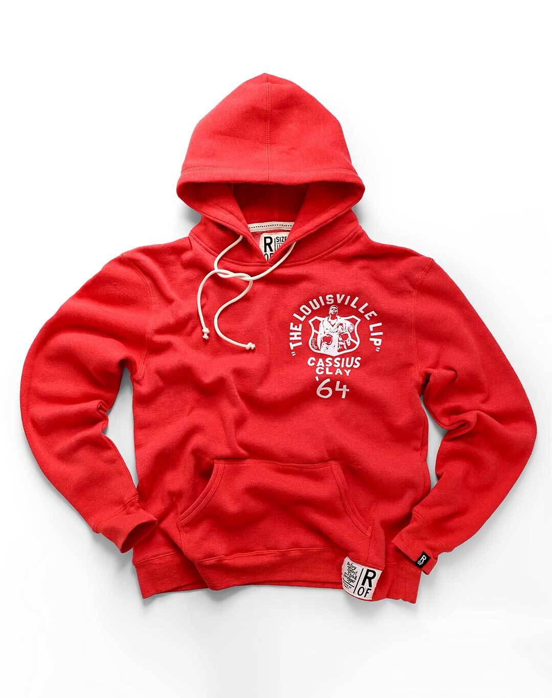 Cassius Clay Louisville LIP Red PO Hoody - Roots of Fight Canada