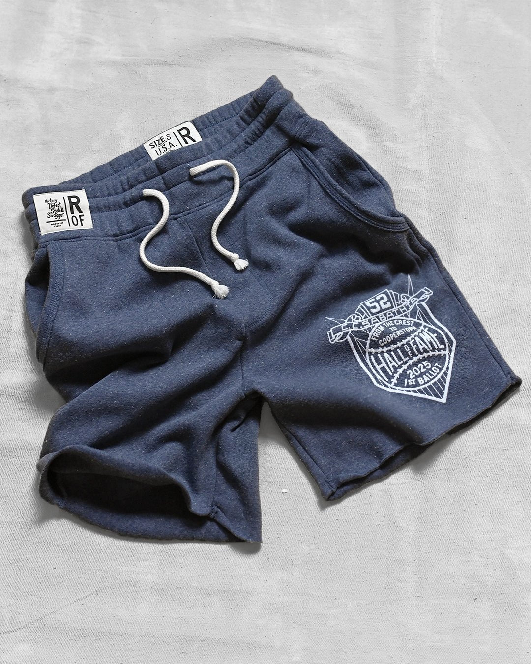 CC Sabathia Class of ‘25 HOF Navy Shorts - Roots of Fight Canada