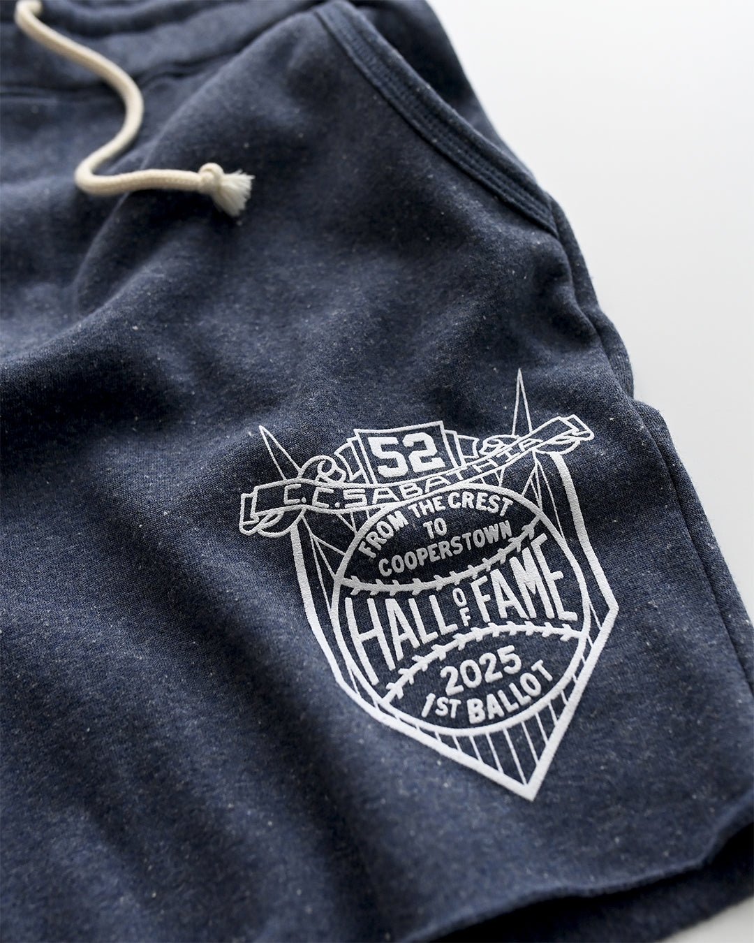 CC Sabathia Class of ‘25 HOF Navy Shorts - Roots of Fight Canada