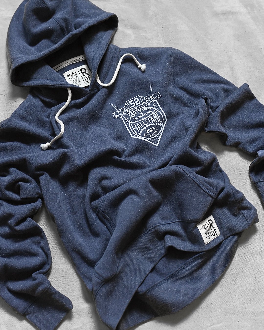 CC Sabathia HOF Career Navy PO Hoody - Roots of Fight Canada