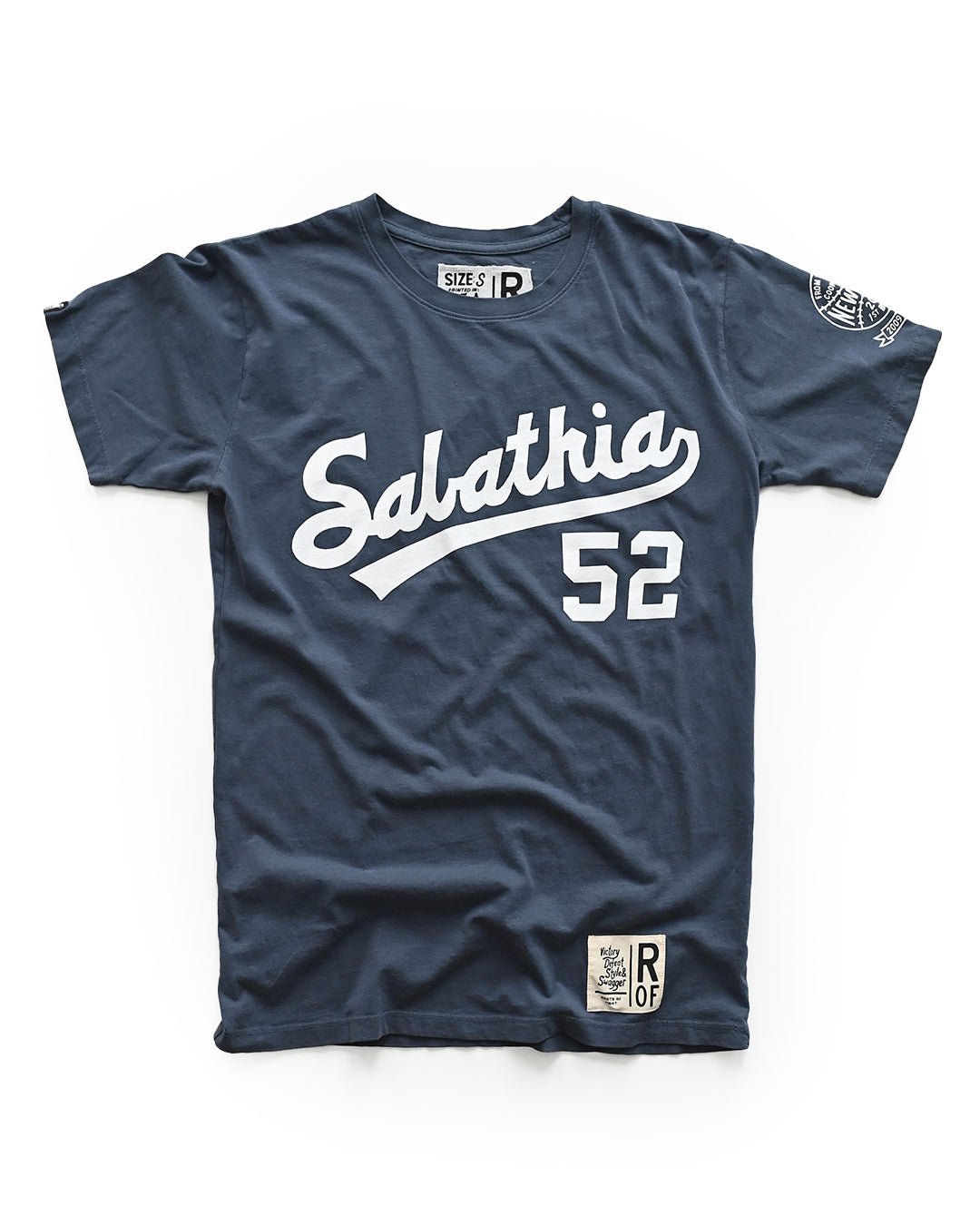 CC Sabathia New York Legend Navy Tee - Roots of Fight Canada