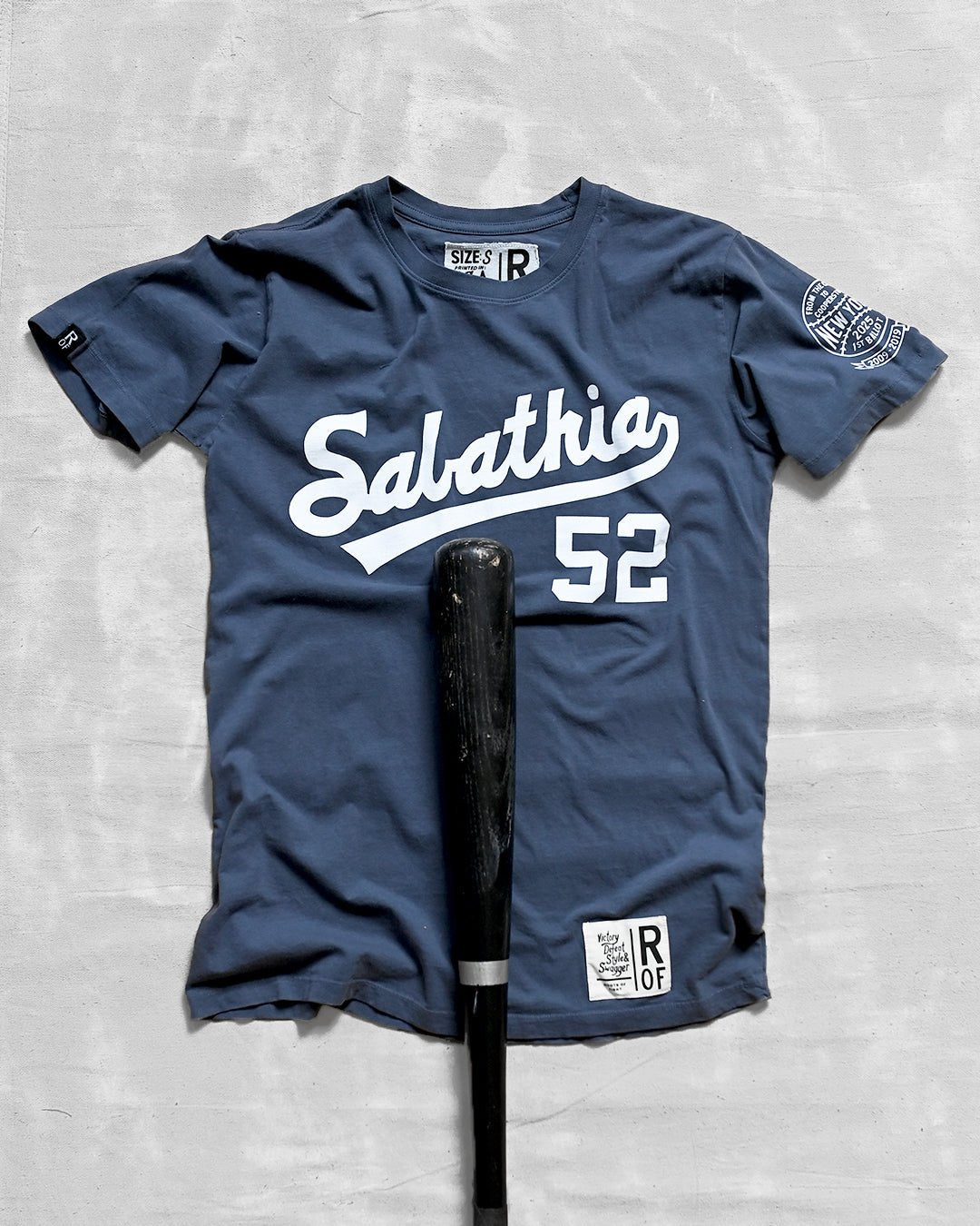 CC Sabathia New York Legend Navy Tee - Roots of Fight Canada