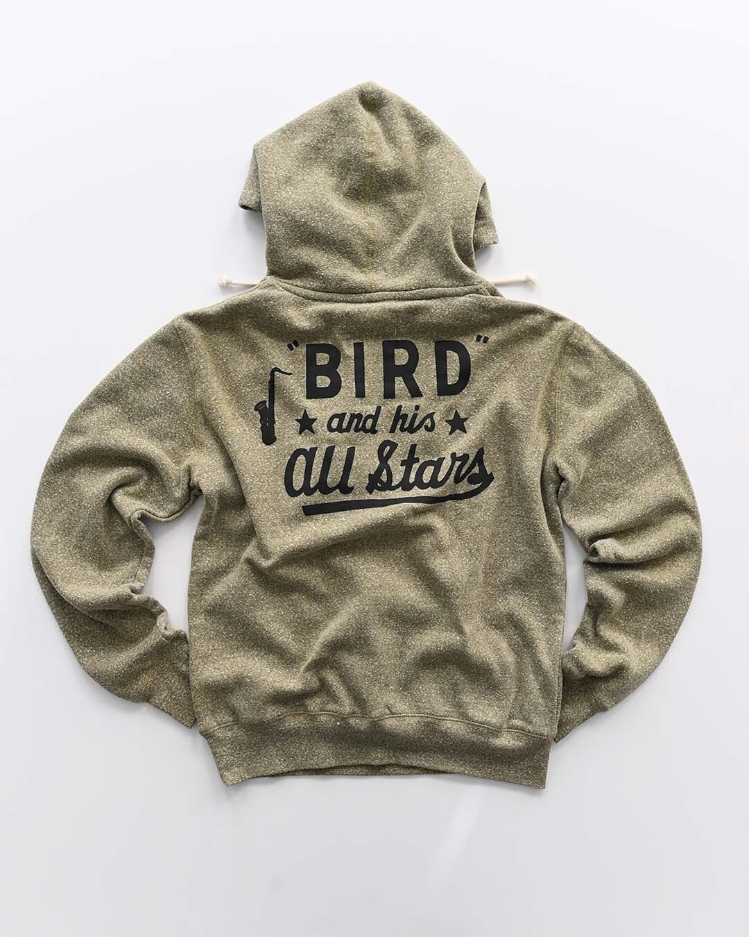 Charlie &quot;Bird&quot; Parker &#39;48 Olive PO Hoody - Roots of Fight Canada