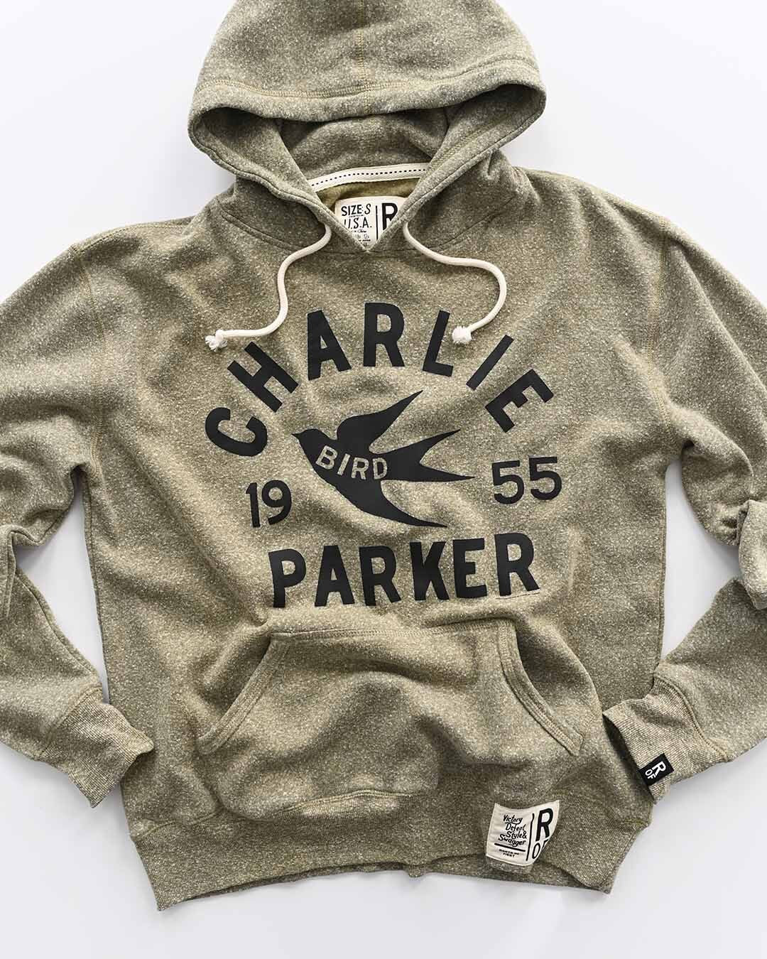Charlie &quot;Bird&quot; Parker &#39;48 Olive PO Hoody - Roots of Fight Canada