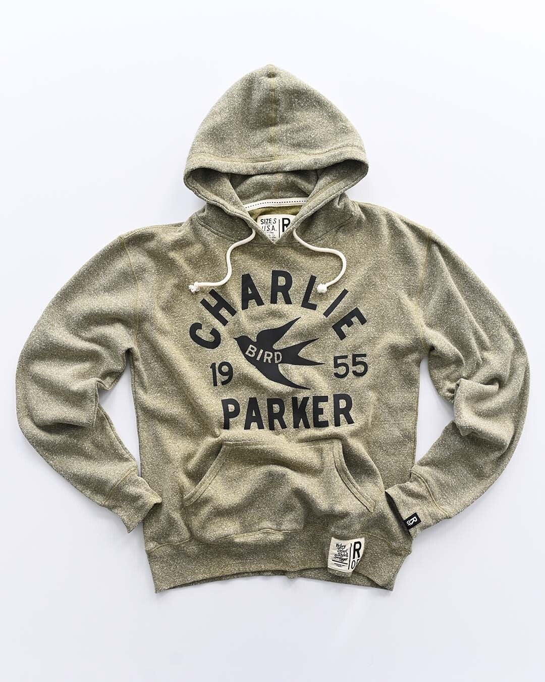 Charlie &quot;Bird&quot; Parker &#39;48 Olive PO Hoody - Roots of Fight Canada