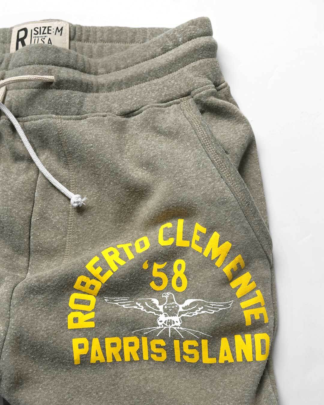 Clemente Parris Island Heather Olive Sweatpants - Roots of Fight Canada