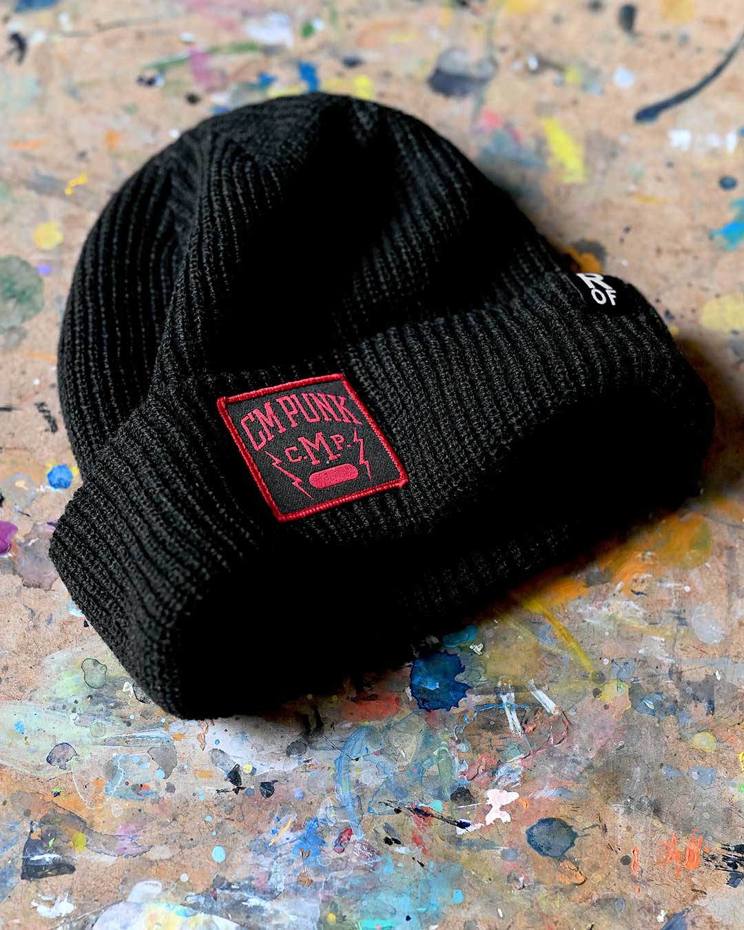CM Punk Black Beanie - Roots of Fight Canada