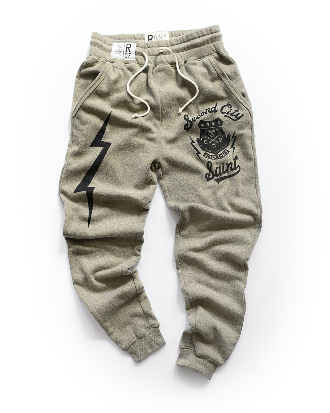 CM Punk Second City Saint Olive Sweatpants - Roots of Fight Canada