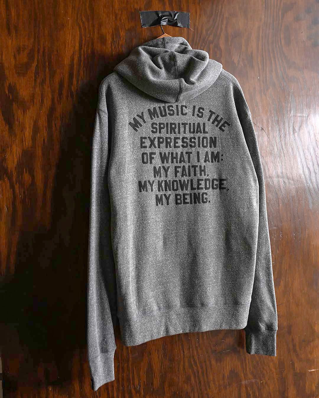 Coltrane Philly 1957 Grey PO Hoody - Roots of Fight Canada