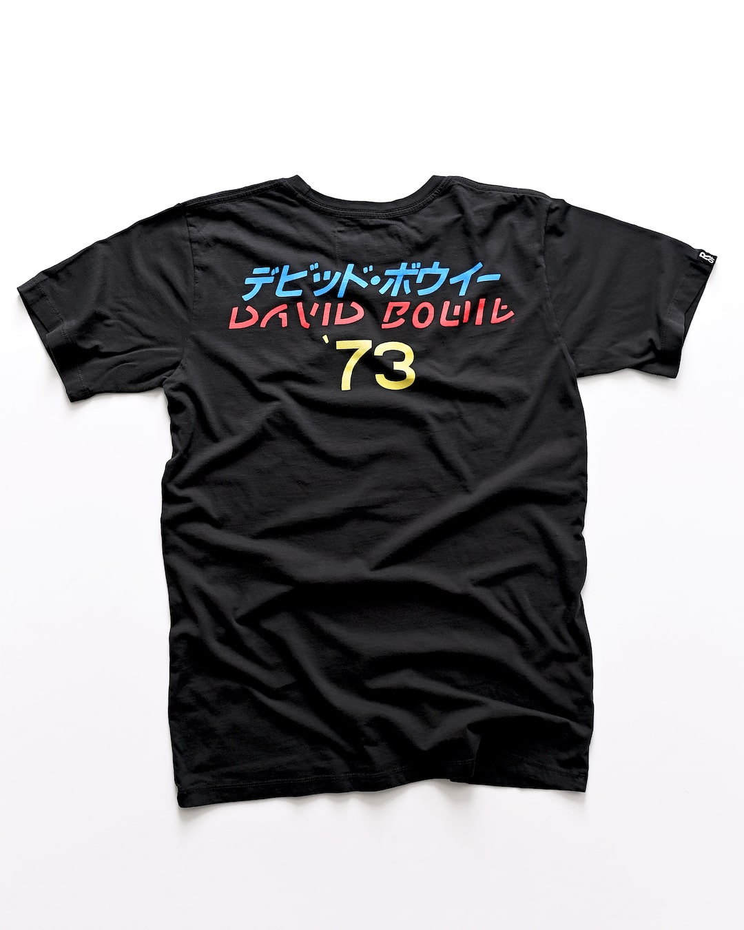 David Bowie 1973 Ziggy Stardust Black Tee - Roots of Fight Canada