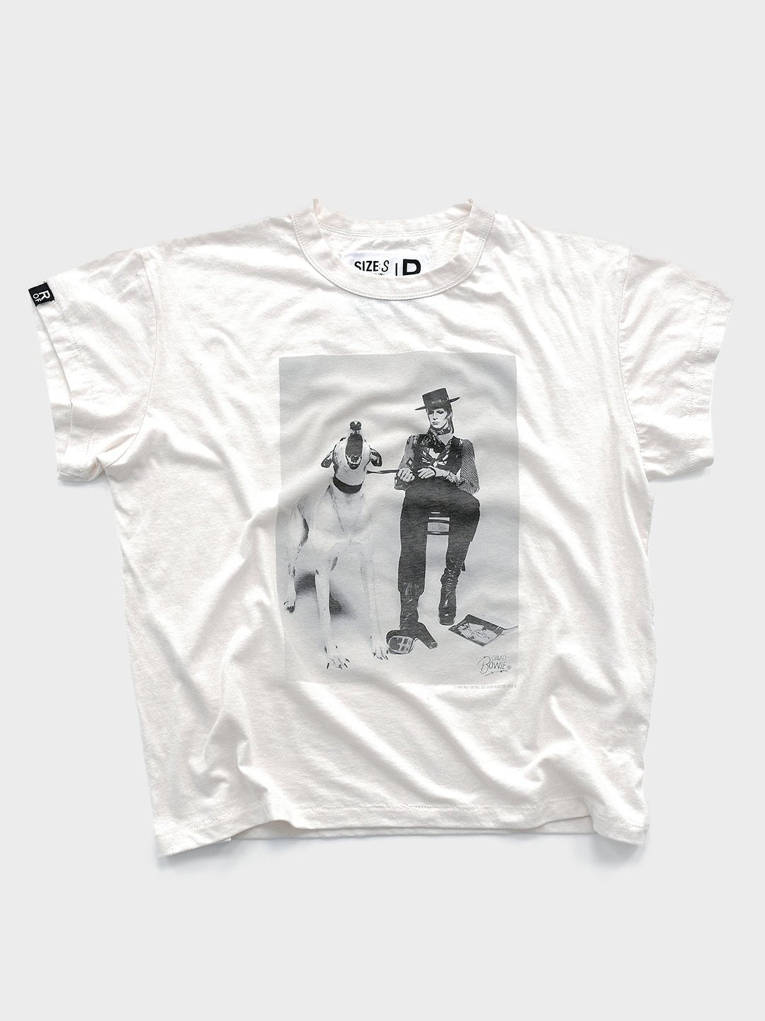 David Bowie Diamond Dogs Photo White Women's Tee - Roots of Fight Canada