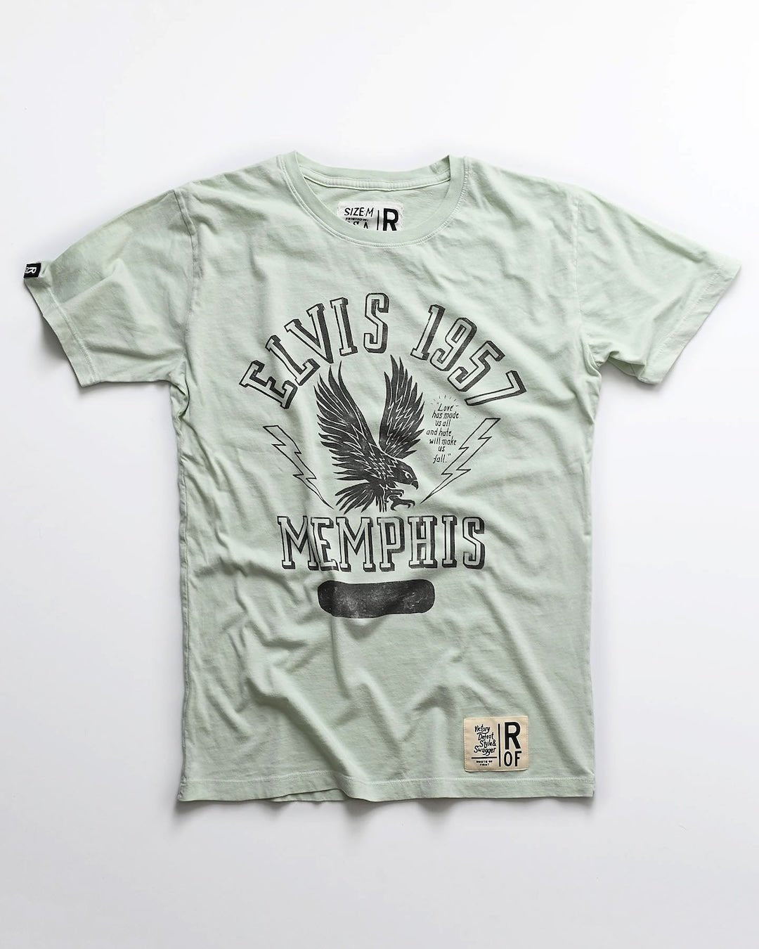 Elvis 1957 Eagle Mint Tee - Roots of Fight Canada