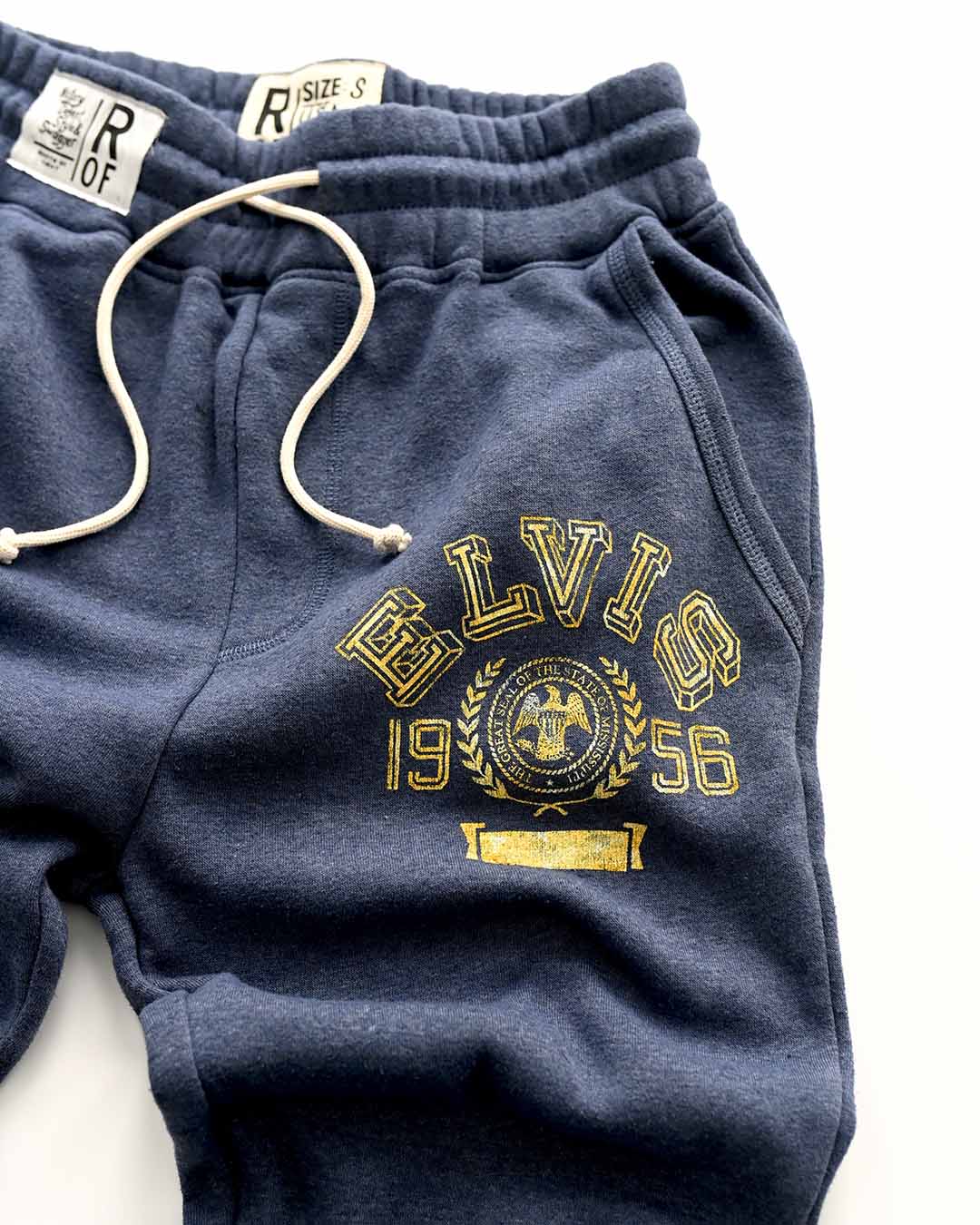 Elvis &#39;56 Classic Navy Sweatpants - Roots of Fight Canada