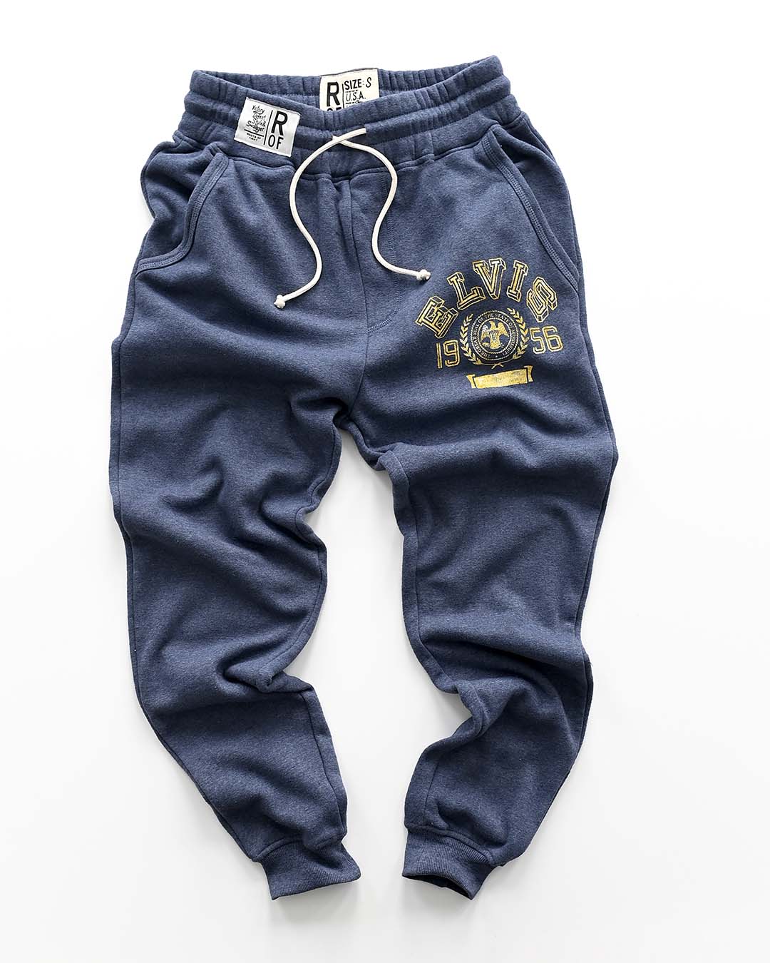 Elvis &#39;56 Classic Navy Sweatpants - Roots of Fight Canada