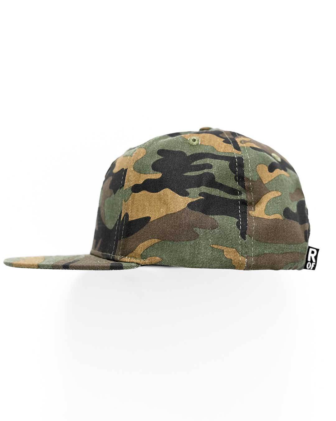 Elvis Army Camouflage Snapback Hat - Roots of Fight Canada