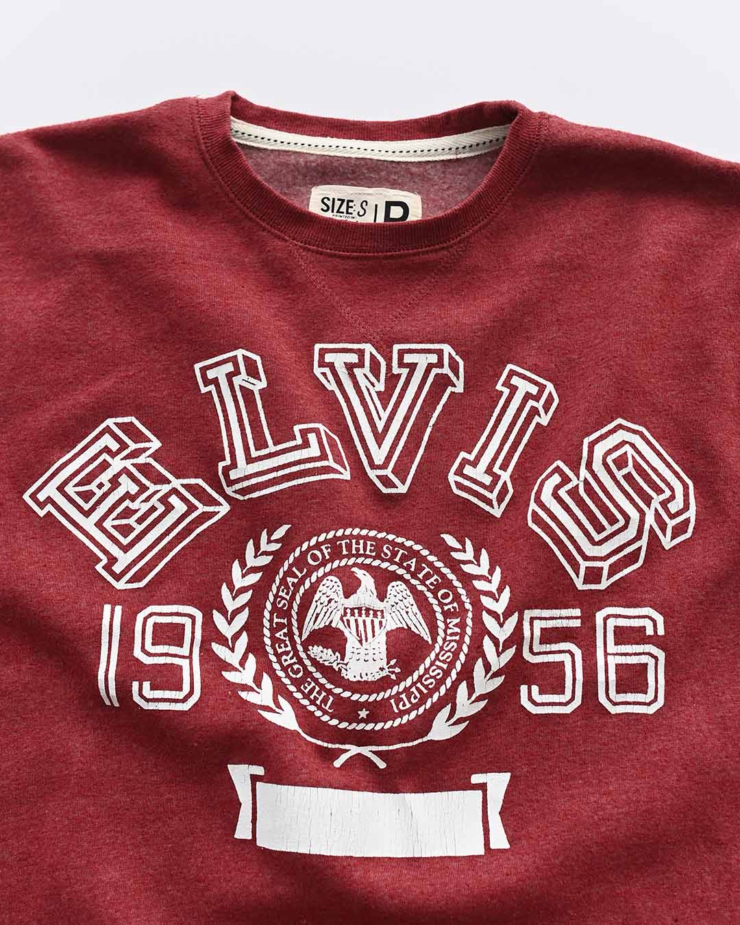 Elvis Presley '56 Cardinal Sweatshirt - Roots of Fight Canada
