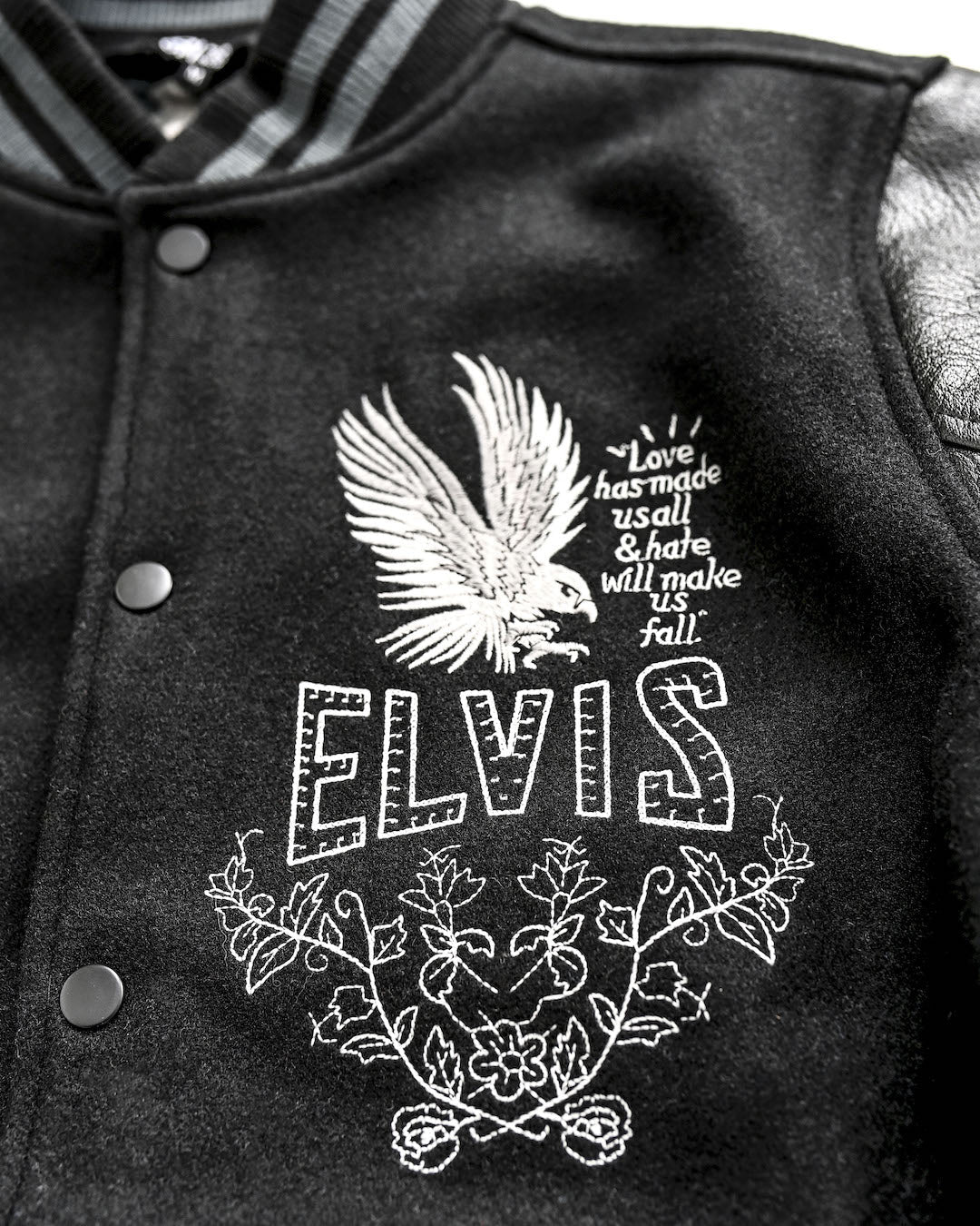 Elvis Presley Memphis Melton Jacket - Roots of Fight Canada