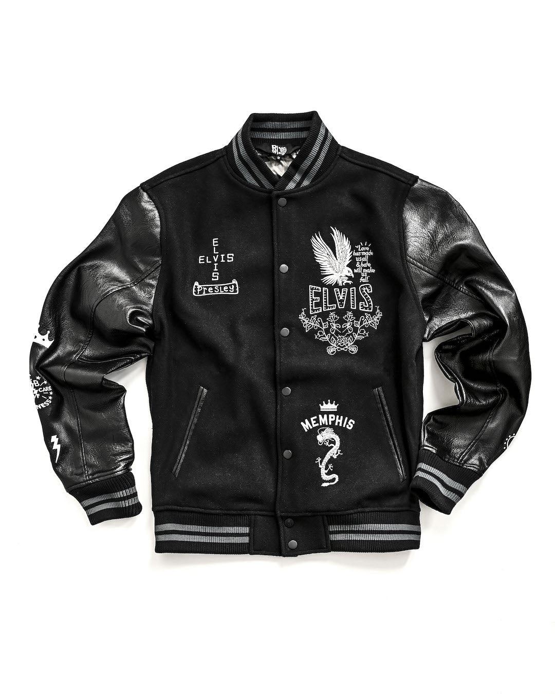 Elvis Presley Memphis Melton Jacket - Roots of Fight Canada