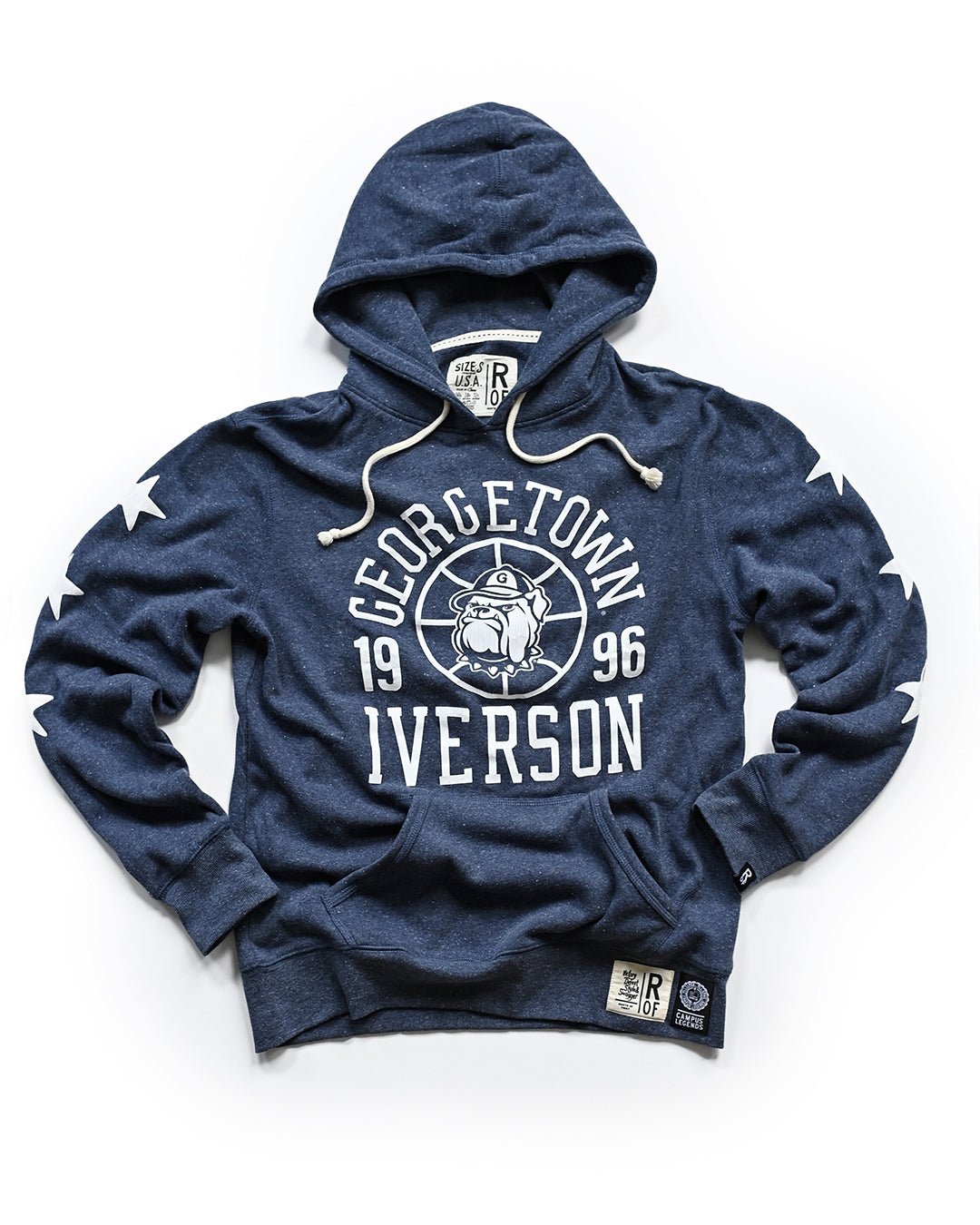 GU - Allen Iverson Basketball '96 Navy PO Hoody - Roots of Fight Canada