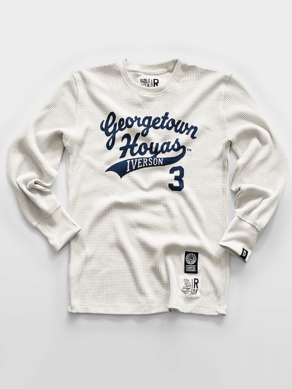 GU - Allen Iverson Hoyas 3 Ivory Thermal - Roots of Fight Canada