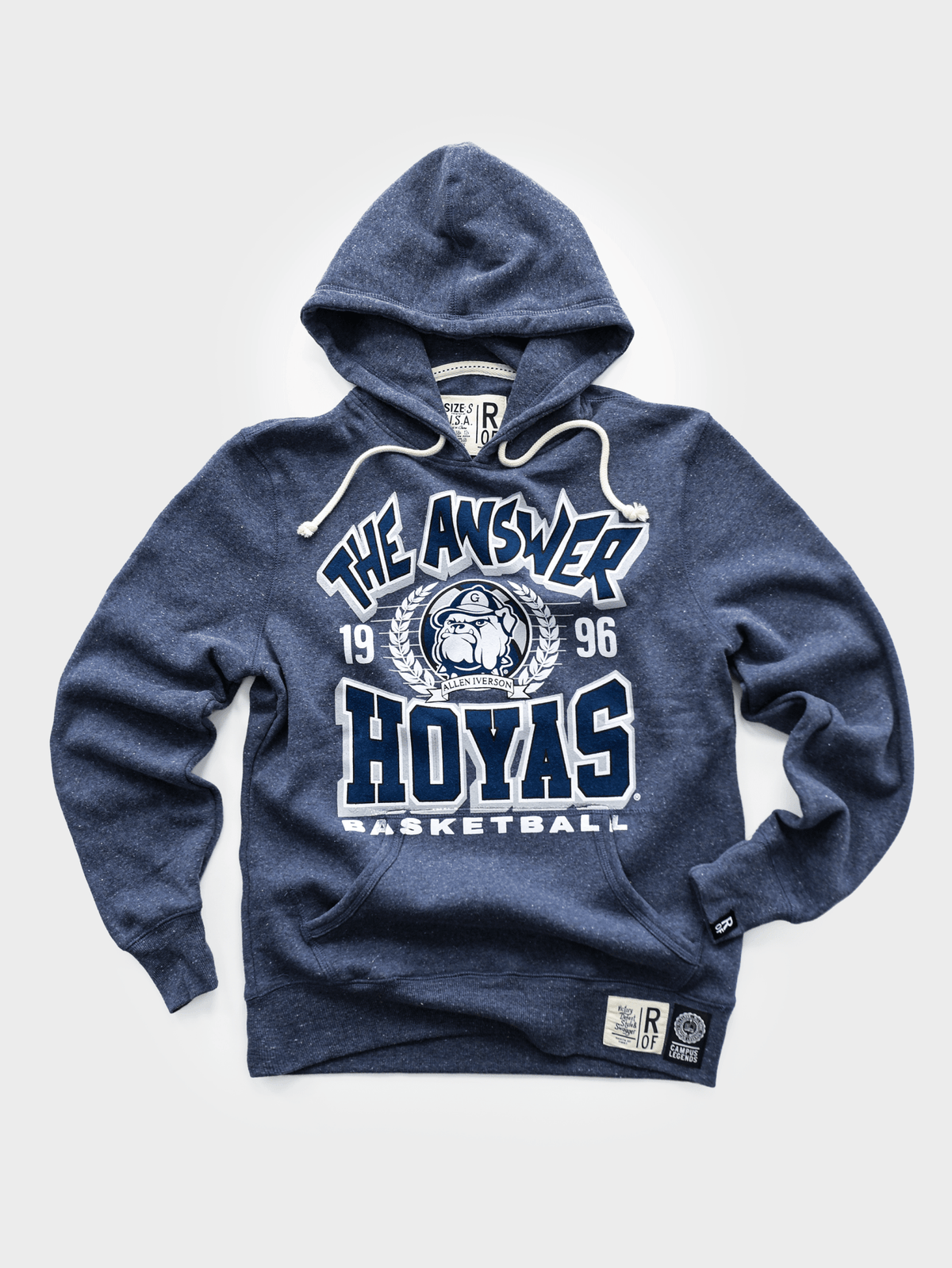 GU - Allen Iverson The Answer '96 Navy PO Hoody - Roots of Fight Canada