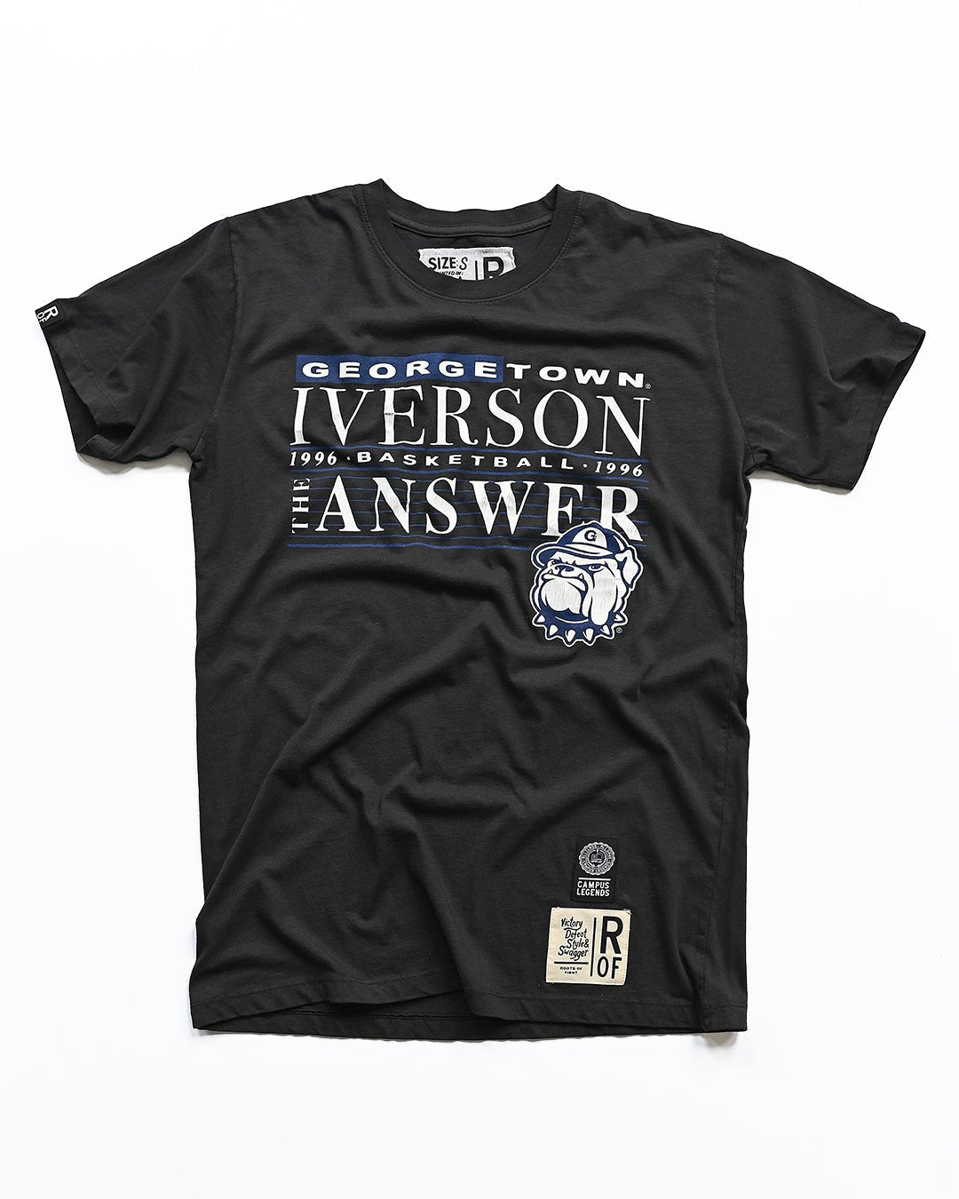 GU - Iverson 1996 Black Tee - Roots of Fight Canada