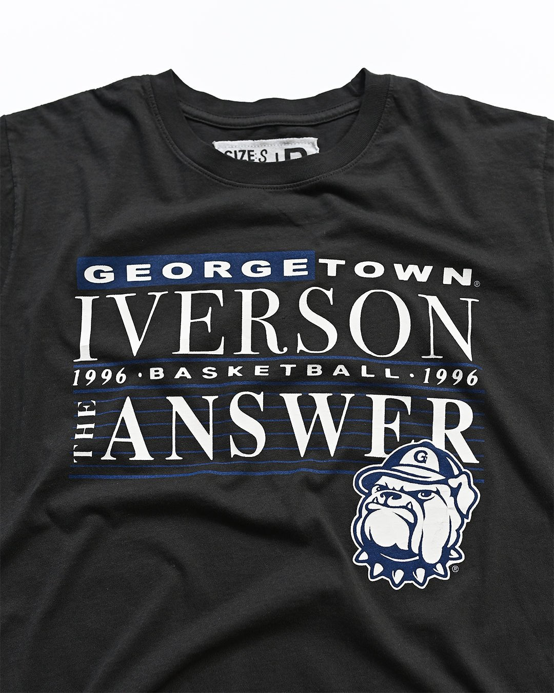 GU - Iverson 1996 Black Tee - Roots of Fight Canada