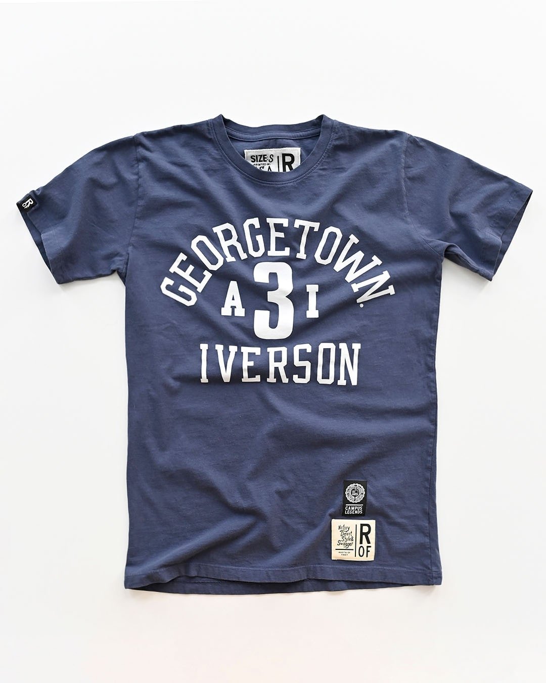 GU - Iverson #3 Navy Tee - Roots of Fight Canada