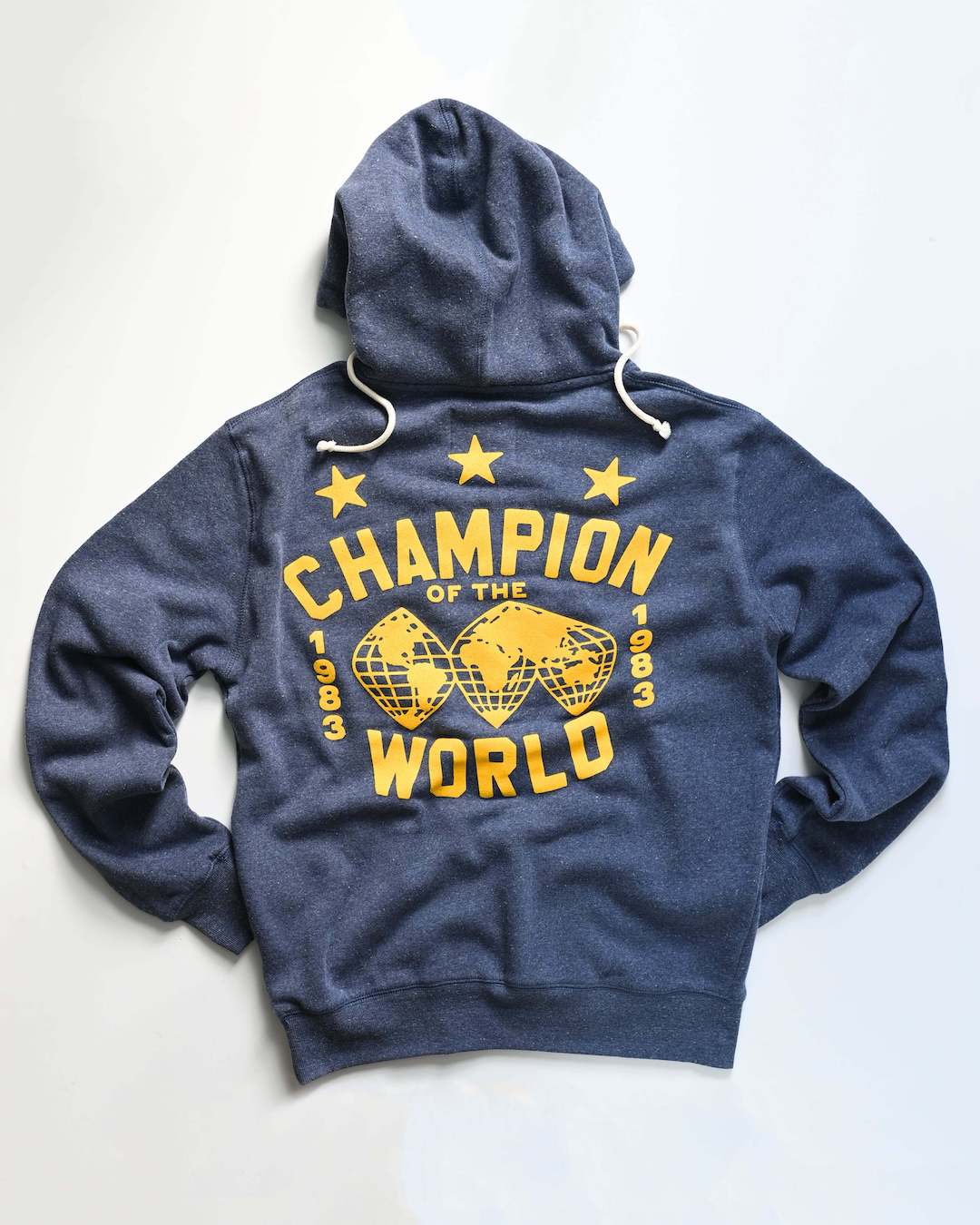 Iron Sheik '83 Champ Navy PO Hoody - Roots of Fight Canada