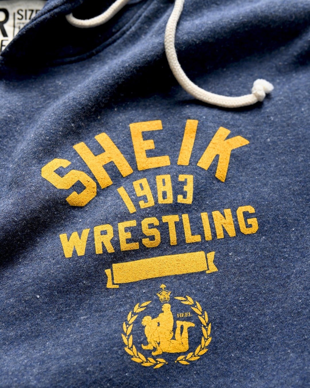 Iron Sheik '83 Champ Navy PO Hoody - Roots of Fight Canada