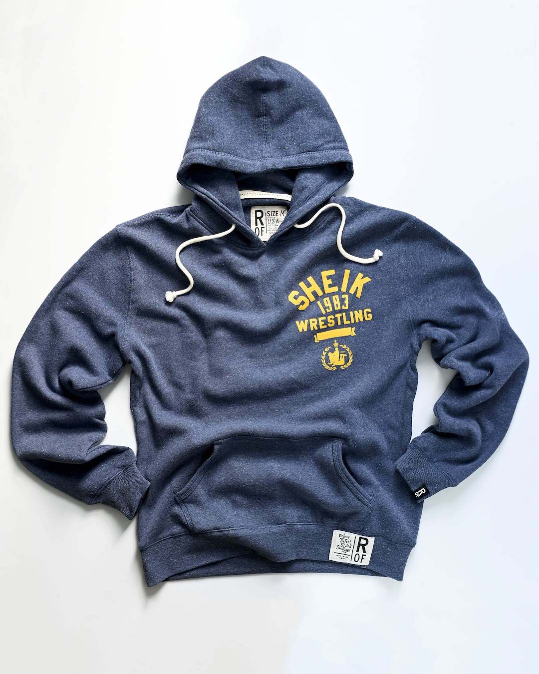 Iron Sheik '83 Champ Navy PO Hoody - Roots of Fight Canada