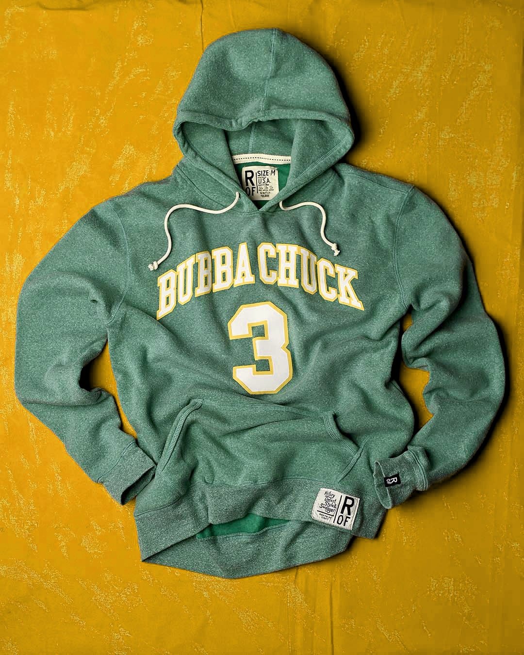 Iverson Bubba Chuck #3 Green Hoody - Roots of Fight Canada