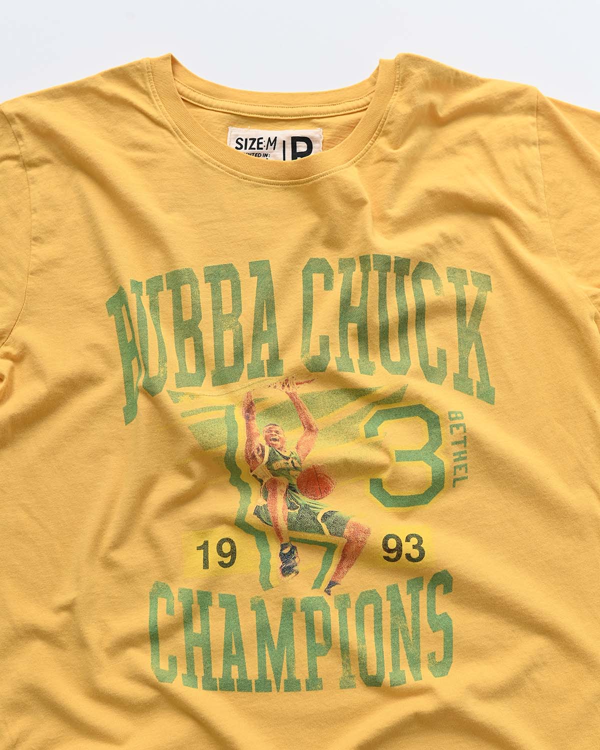 Iverson Bubba Chuck '93 Gold Tee - Roots of Fight Canada