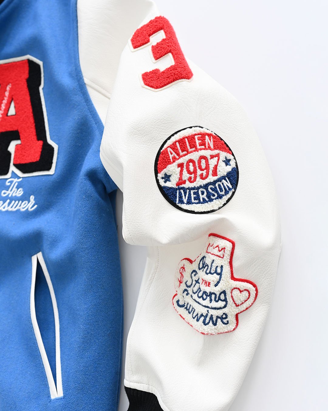 Iverson &quot;The Answer&quot; Melton Jacket - Roots of Fight Canada