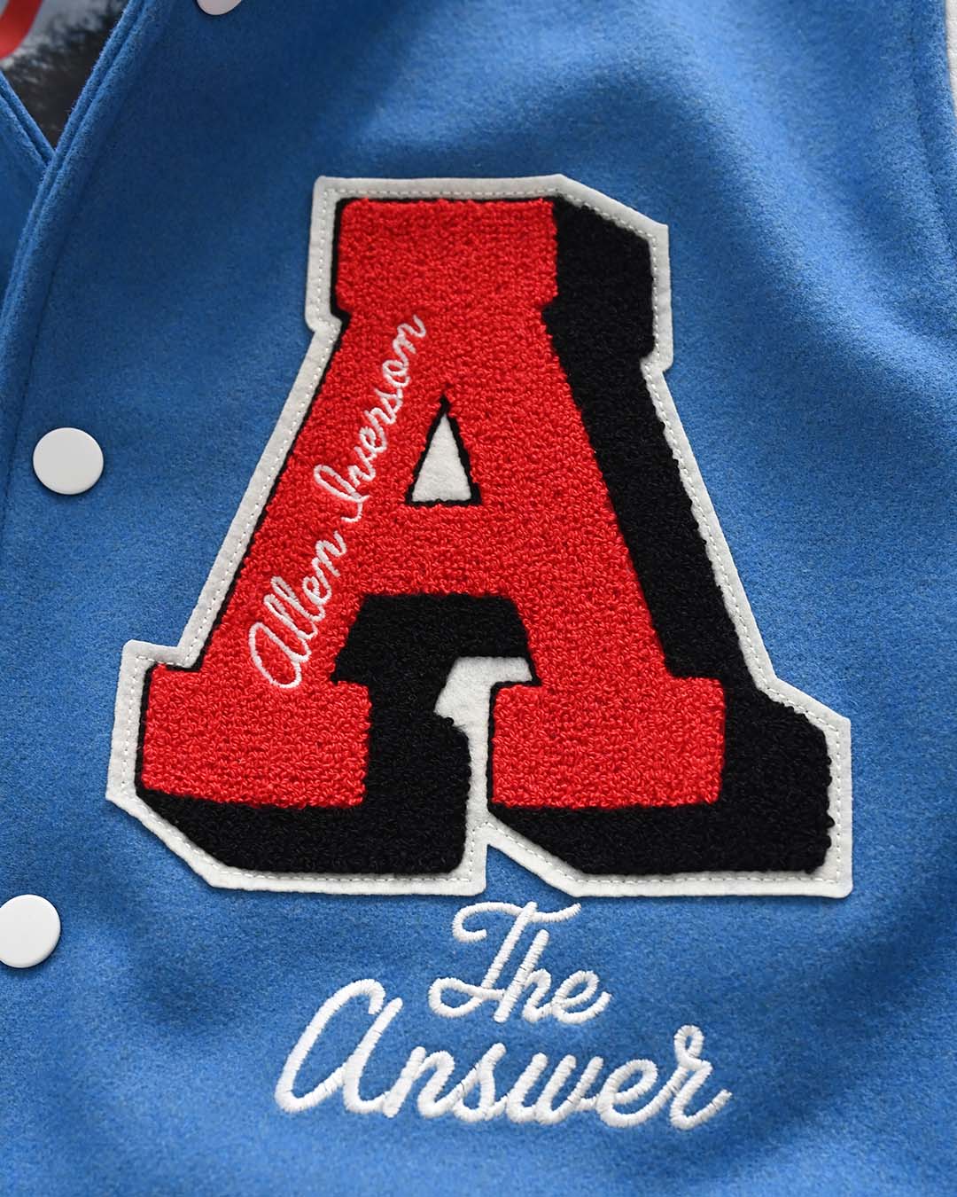 Iverson &quot;The Answer&quot; Melton Jacket - Roots of Fight Canada
