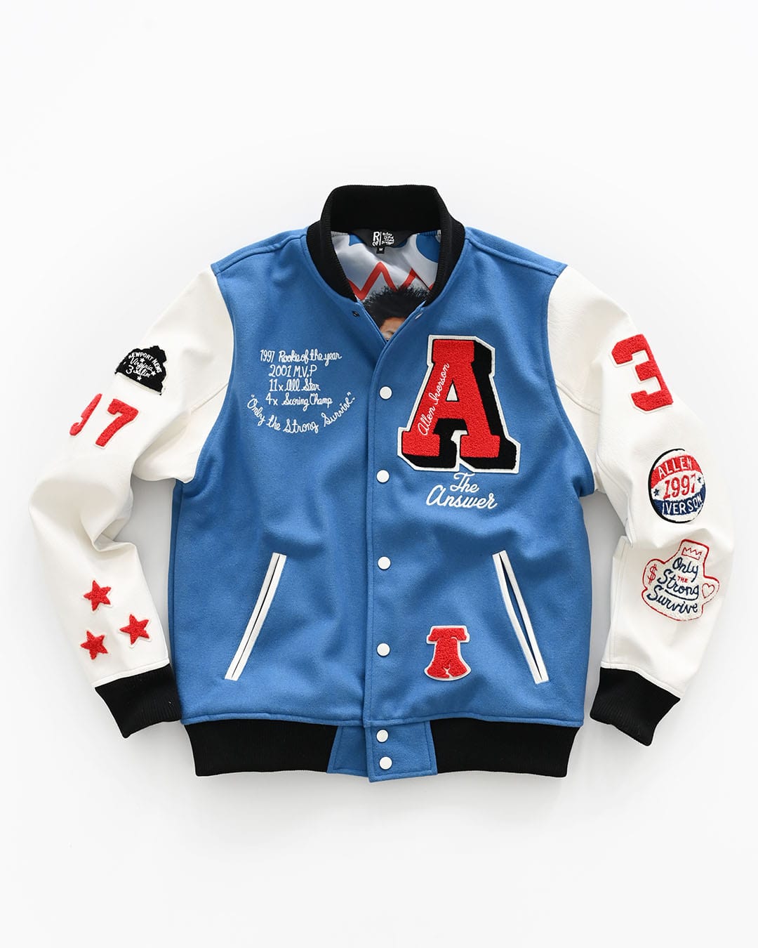 Iverson &quot;The Answer&quot; Melton Jacket - Roots of Fight Canada