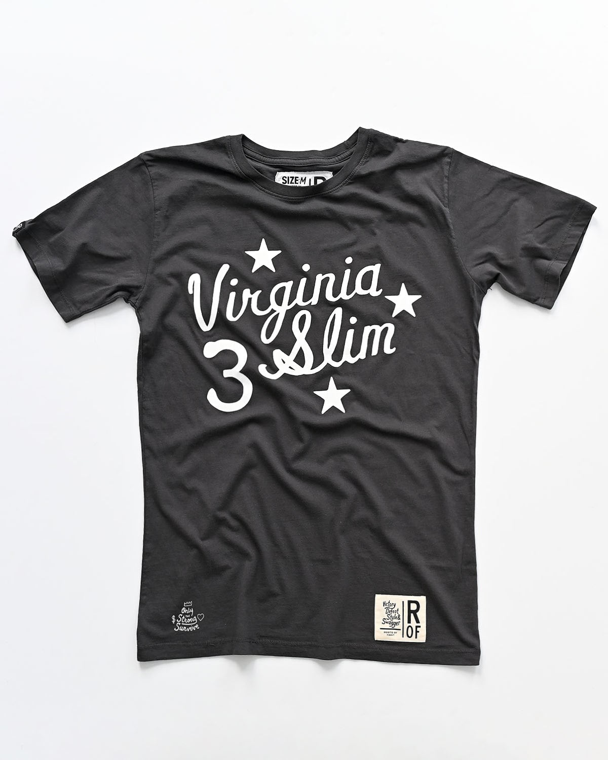 Iverson Virginia Slim Black Tee - Roots of Fight Canada