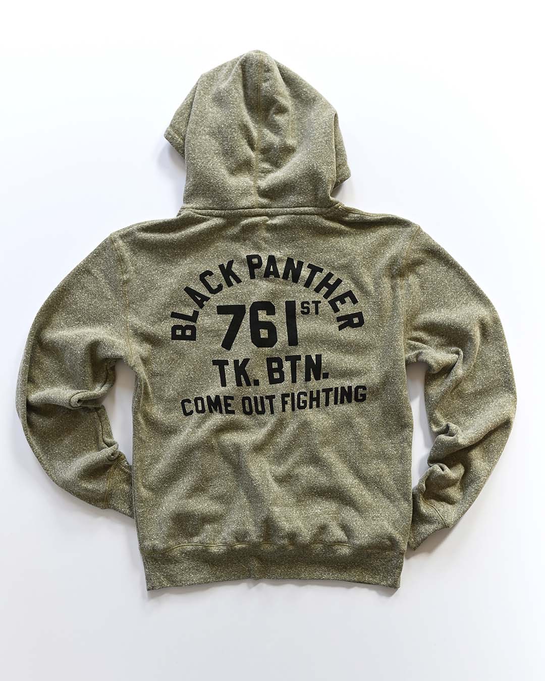 Jackie Robinson The Black Panthers Olive PO Hoody - Roots of Fight Canada