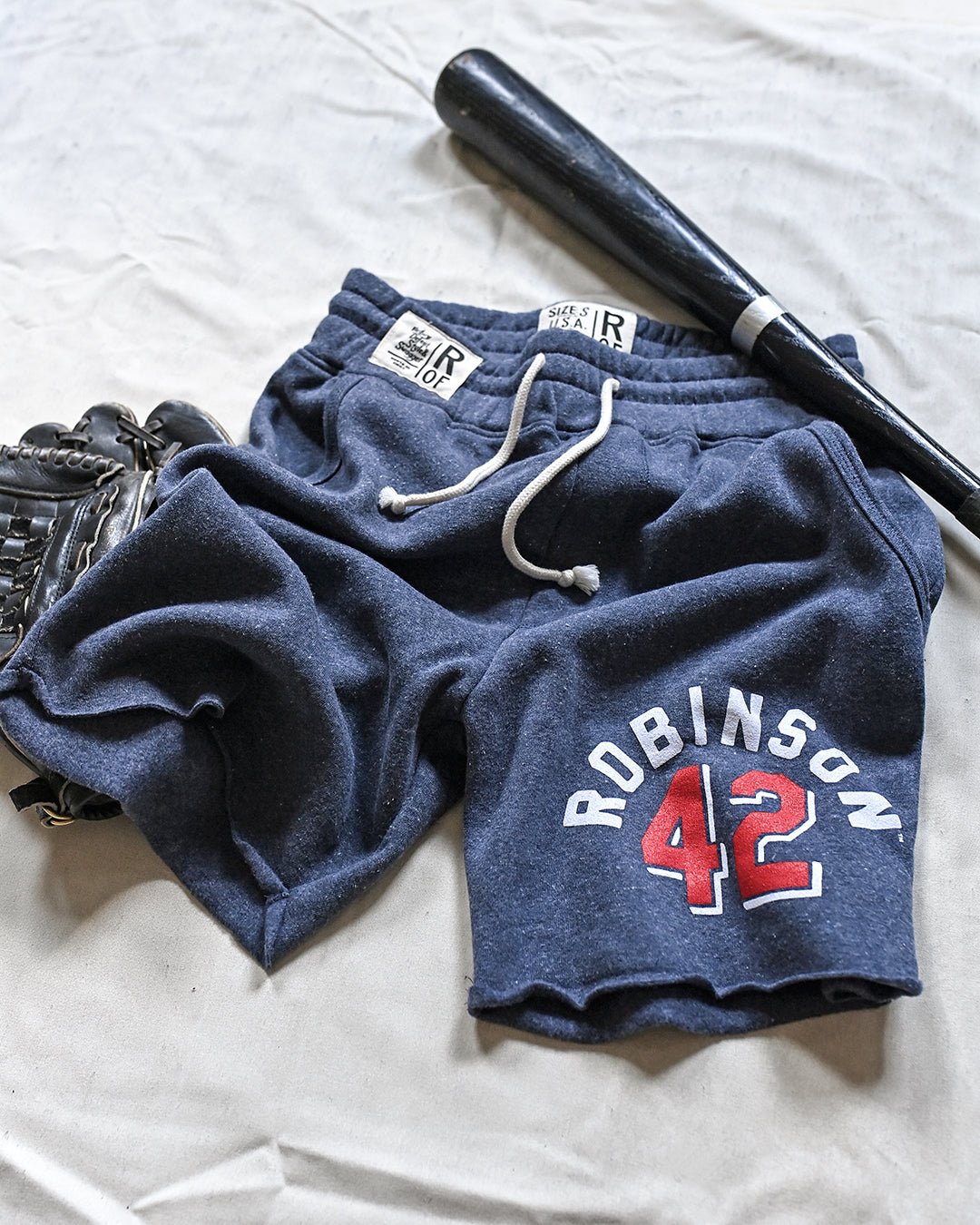 Jackie Robinson Vintage 42 Navy Shorts - Roots of Fight Canada