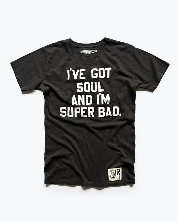 James Brown Mr. Dynamite Black Tee - Roots of Fight Canada