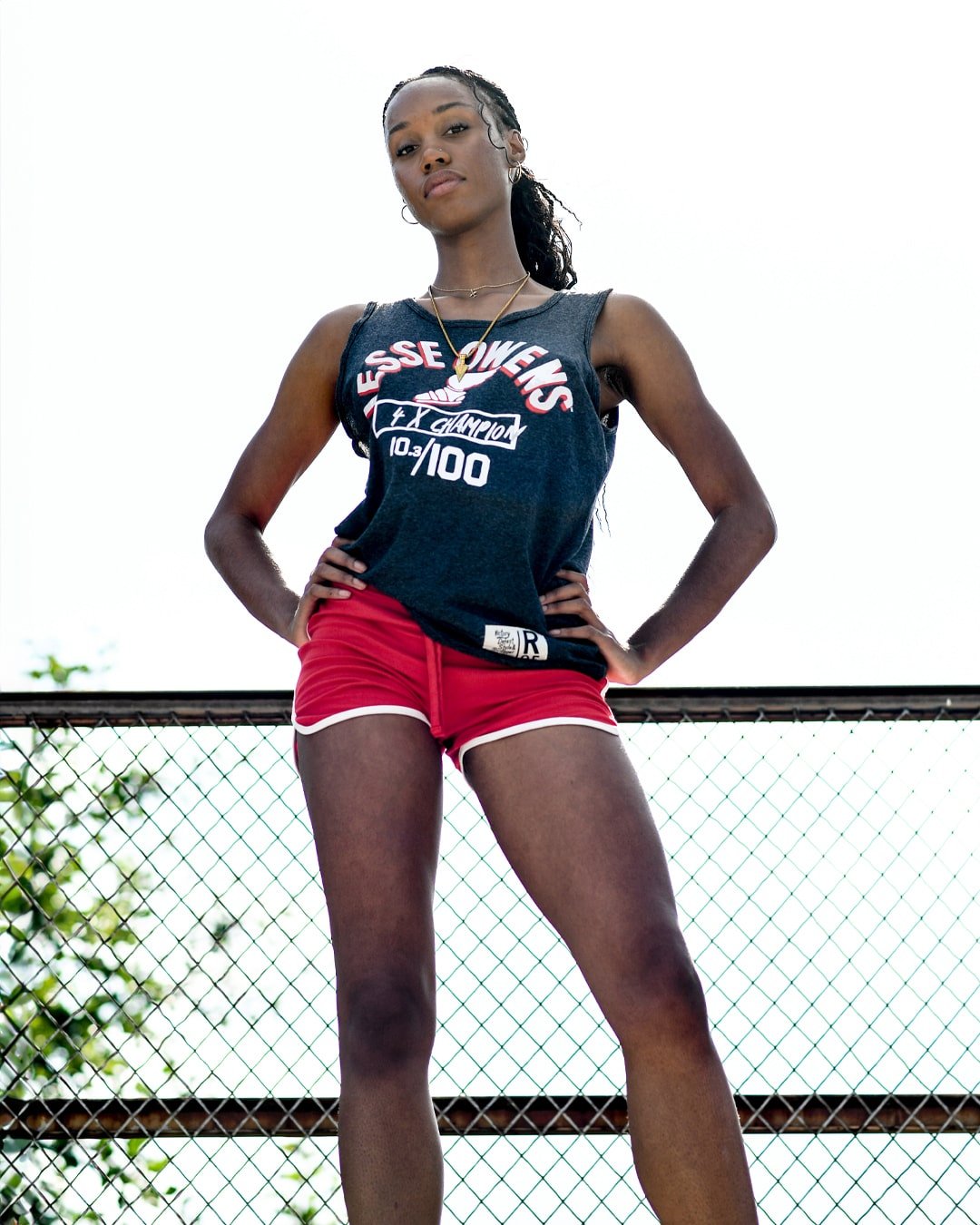 Jesse Owens Games 1936 Black Tank - Roots of Fight Canada