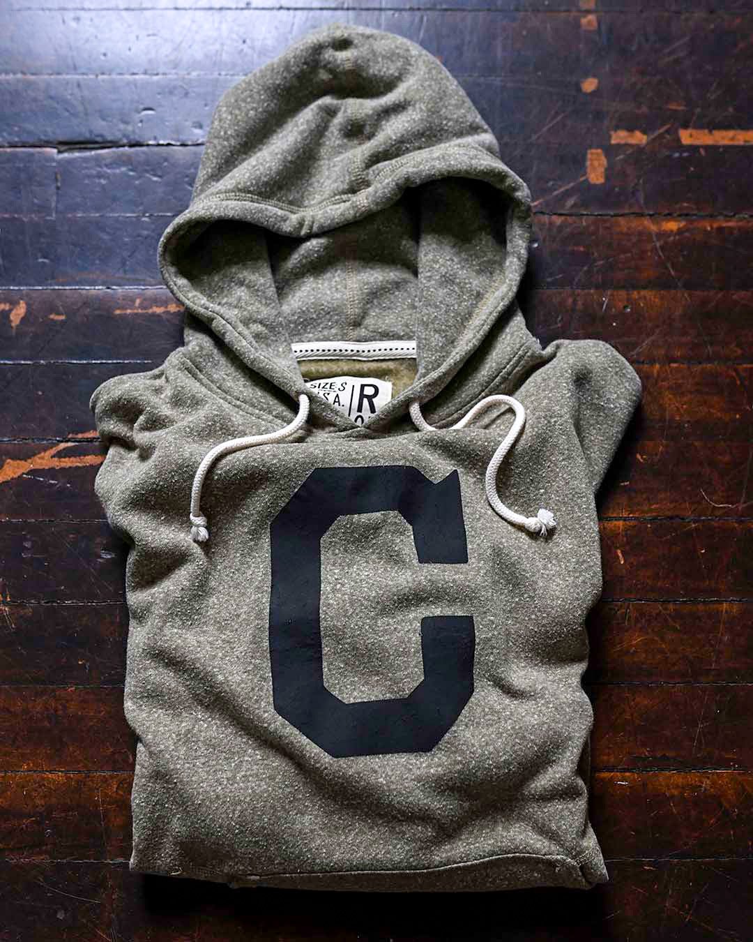 Jim Thorpe Canton #21 Olive PO Hoody - Roots of Fight Canada