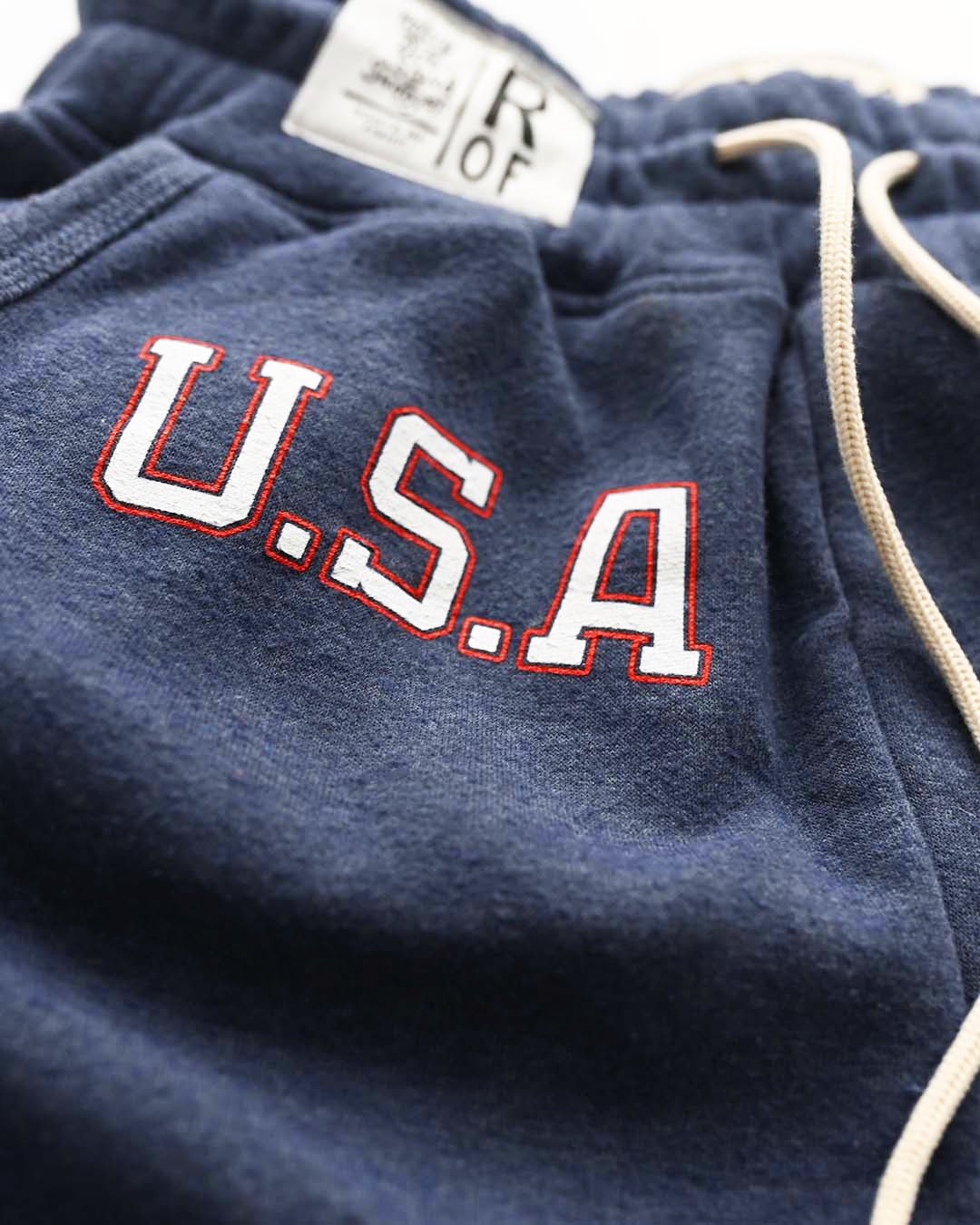Joe Frazier Boxing USA Navy Sweatpants - Roots of Fight Canada