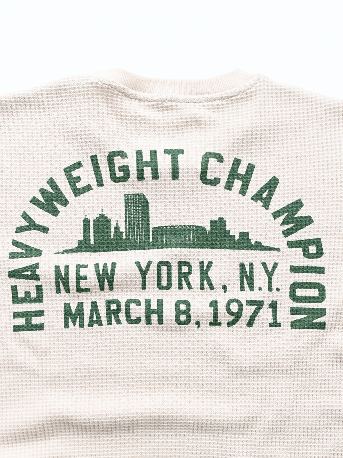Joe Frazier 'Fight of the Century' Ivory Thermal - Roots of Fight Canada