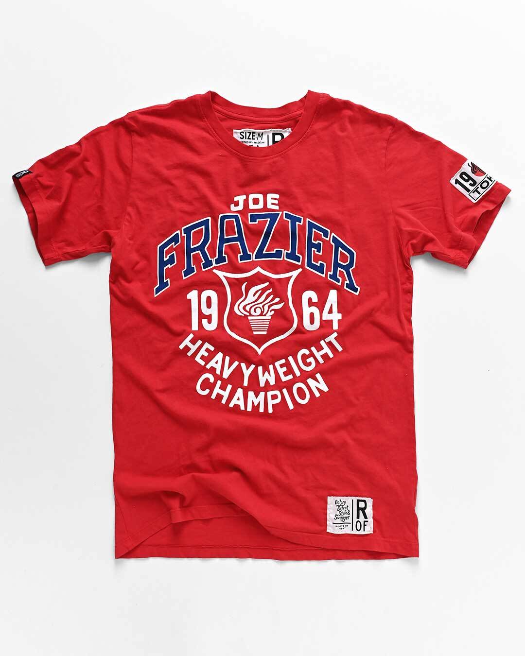 Joe Frazier Games 1964 Red Tee - Roots of Fight Canada