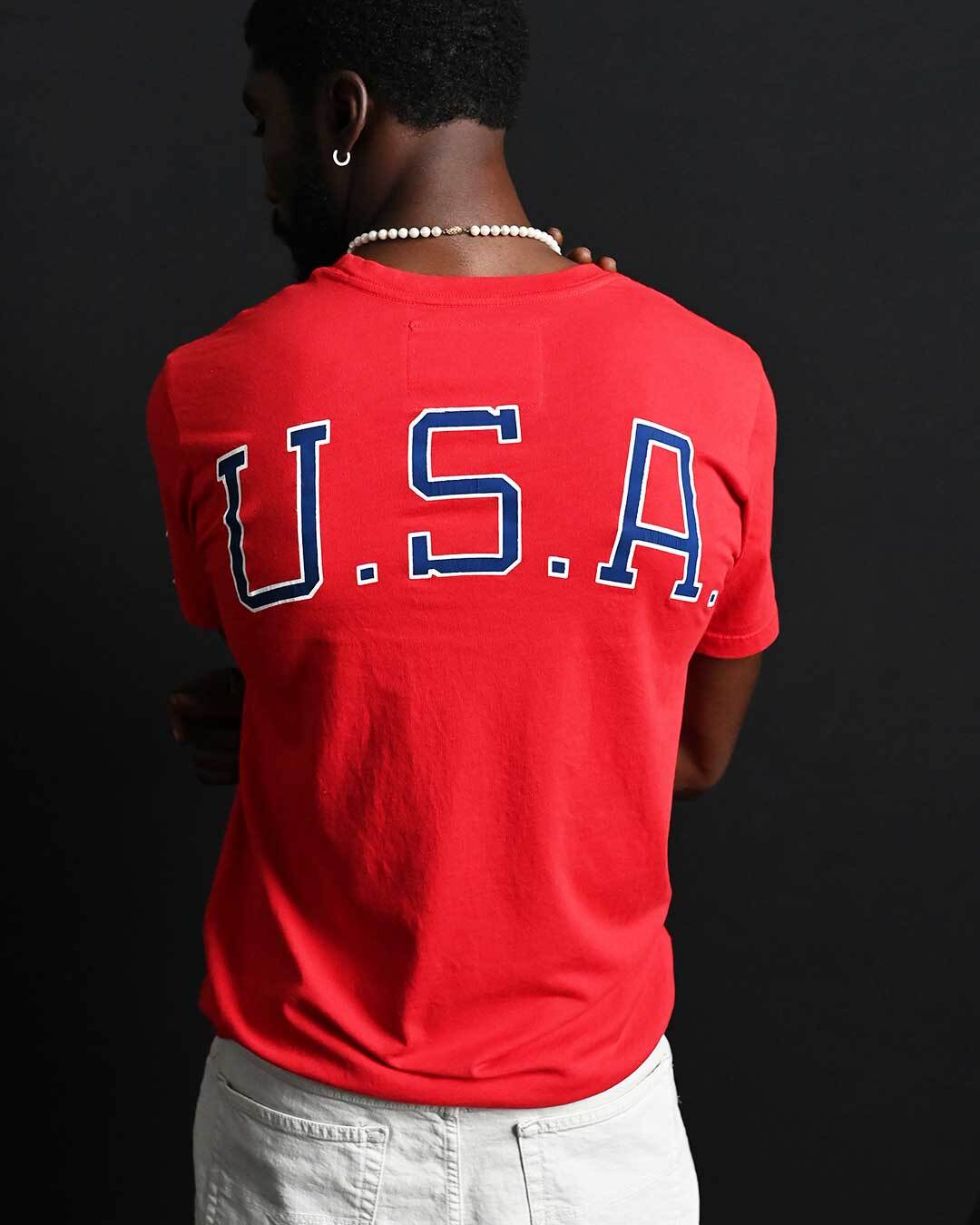 Joe Frazier Games 1964 Red Tee - Roots of Fight Canada