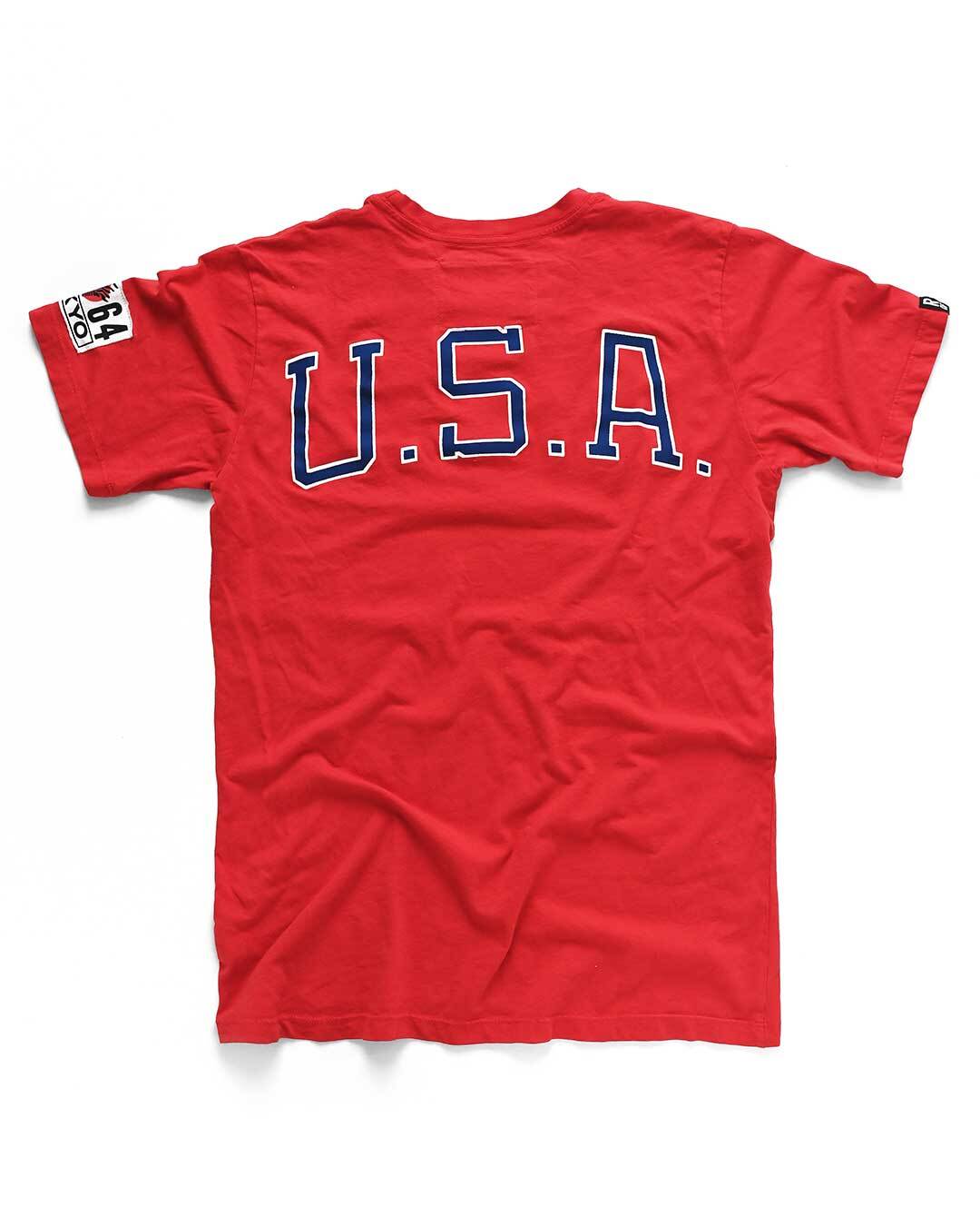 Joe Frazier Games 1964 Red Tee - Roots of Fight Canada